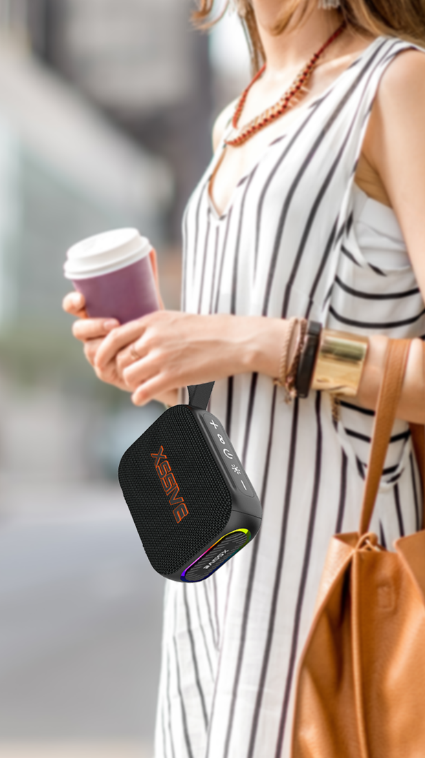 Xssive Wireless Portable Speaker XSS-BSP20 - Black