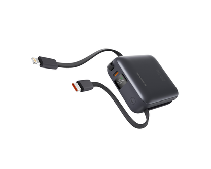 Xssive Mini Powerbank Fast Charge incl. Cable 10000mAh XSS-PB45 Mini - Black
