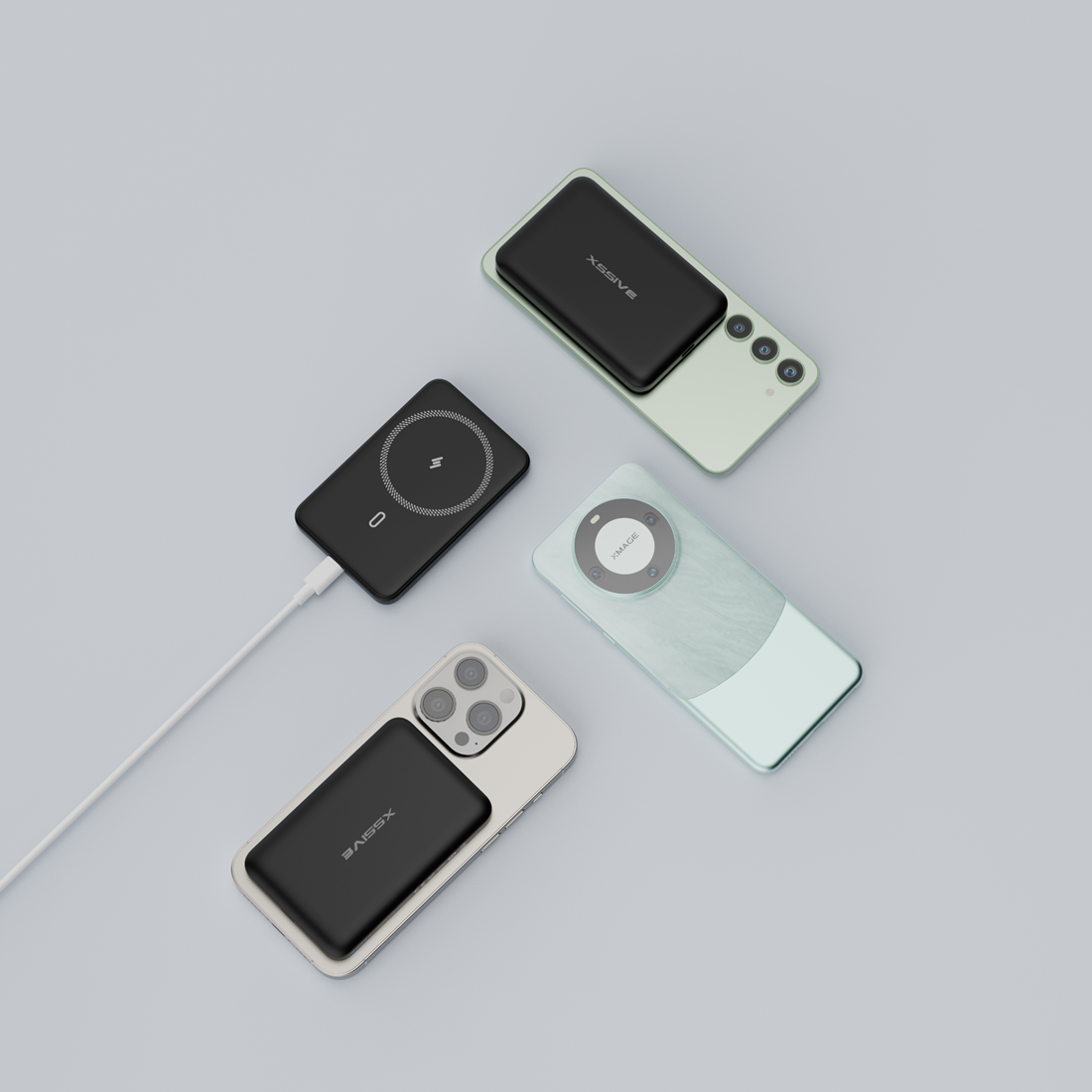 Xssive 15W Magnetic Wireless Powerbank XSS-PB28N