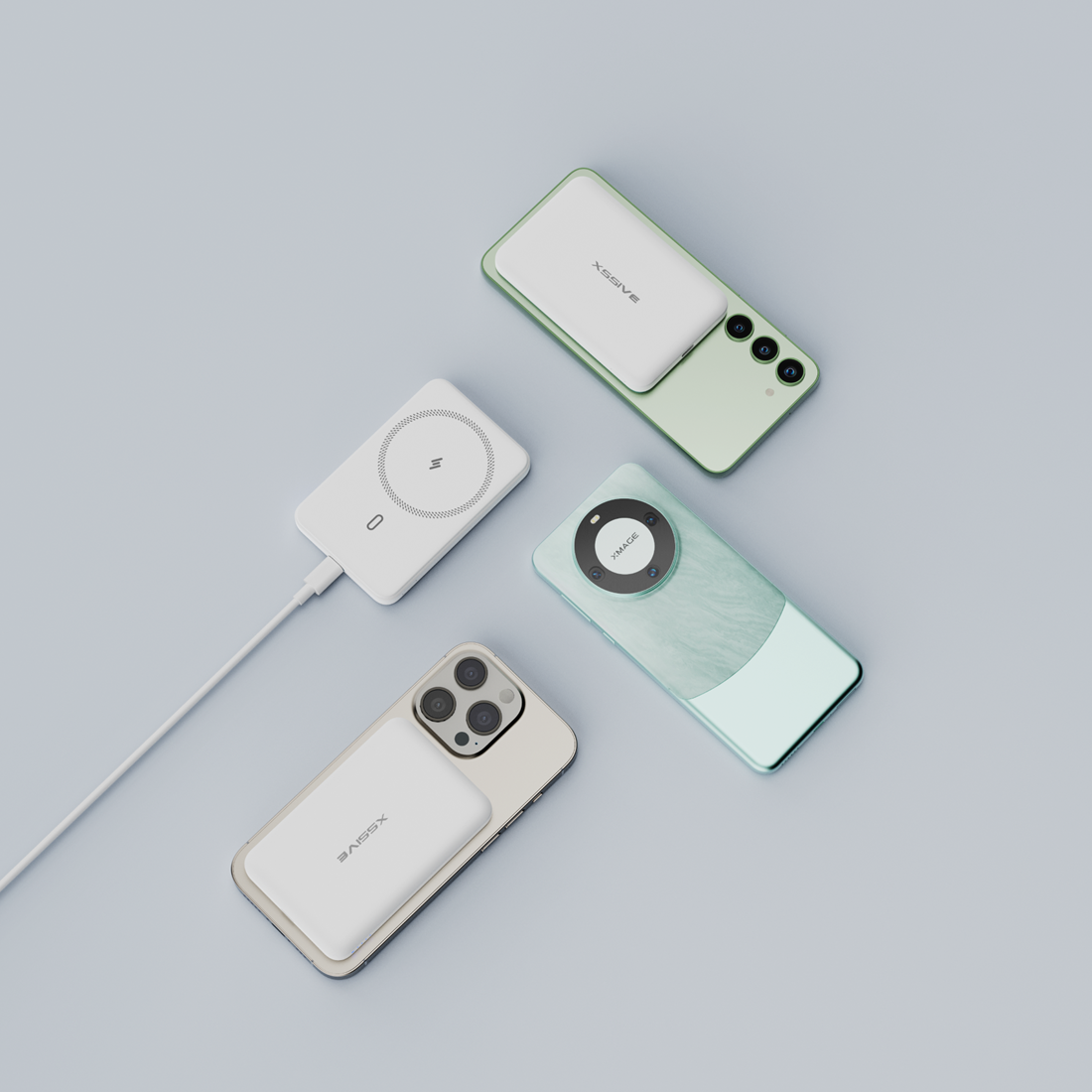 Xssive 15W Magnetic Wireless Powerbank XSS-PB28N