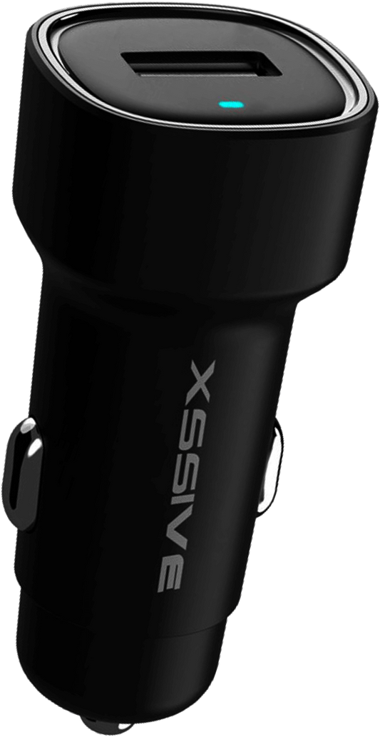 Xssive 18W QC3.0 USB Fast Car Charger XSS-CC39 - Black