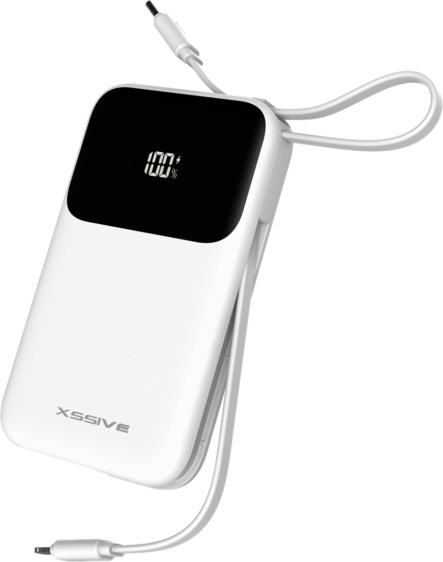 Xssive 30W Powerbank Fast Charge incl. Cable 10000mAh XSS-PB49