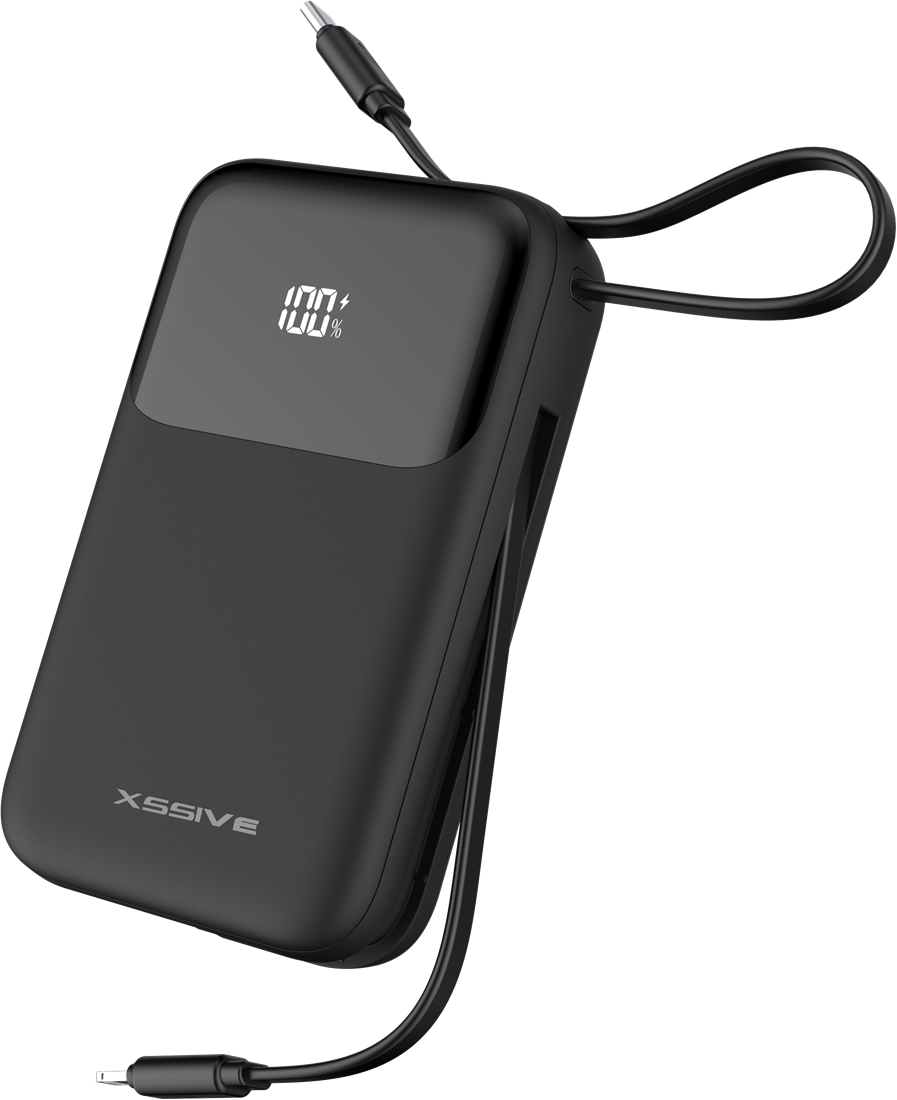 Xssive 30W Powerbank Fast Charge incl. Cable 20000mAh XSS-PB50
