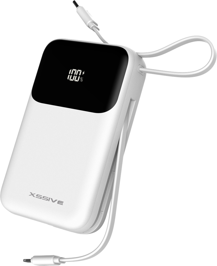 Xssive 30W Powerbank Fast Charge incl. Cable 20000mAh XSS-PB50