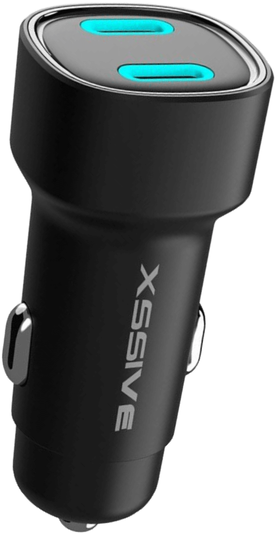 Xssive 40w PD Fast Car Charger XSS-CC42 - Black