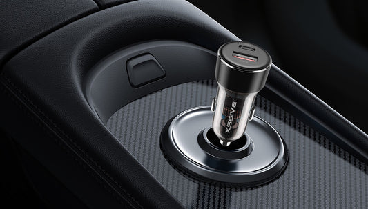 Xssive 60W PD Fast Car Charger with C-C Cable XSS-CC40N CC