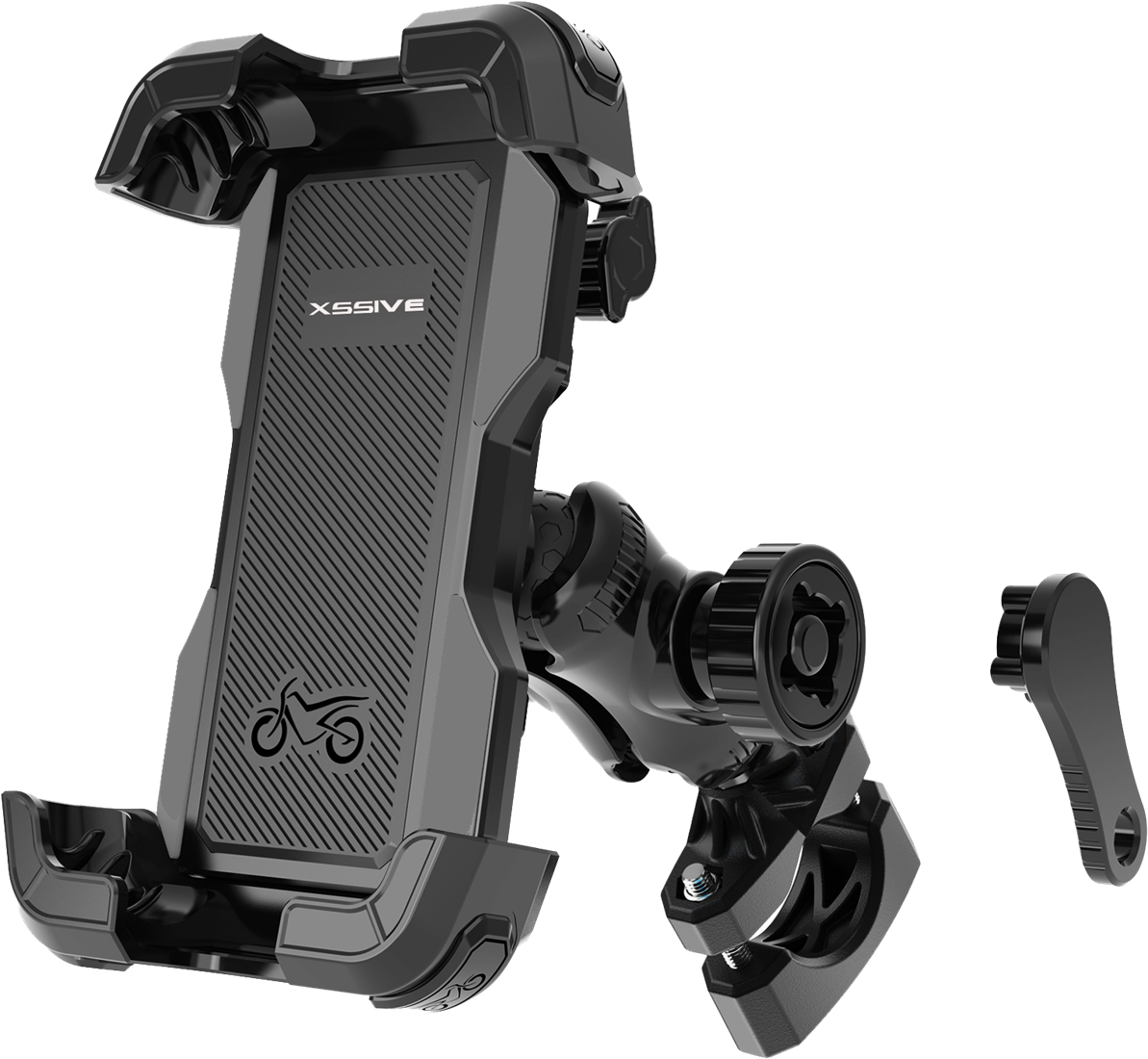 Xssive HandleBar Motorcycle Holder for Smartphones up to 6.8 inch XSS-B12