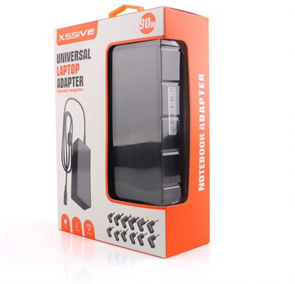 Xssive Notebook/Laptop Charger 90W/12 Plugs