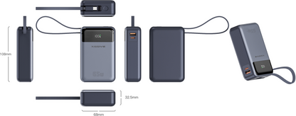 Xssive Powerbank 65W PD Fast Charge 20.000mAh XSS-PB44