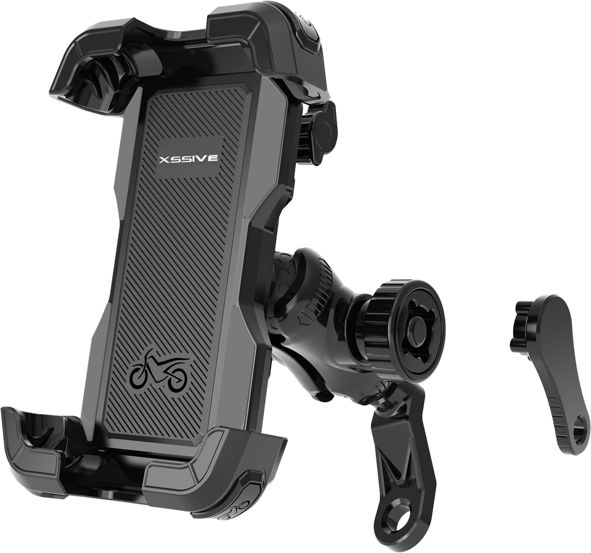 Xssive Rearview Mirror Motorcycle Holder for Smartphones tot 6.8 inch XSS-B13