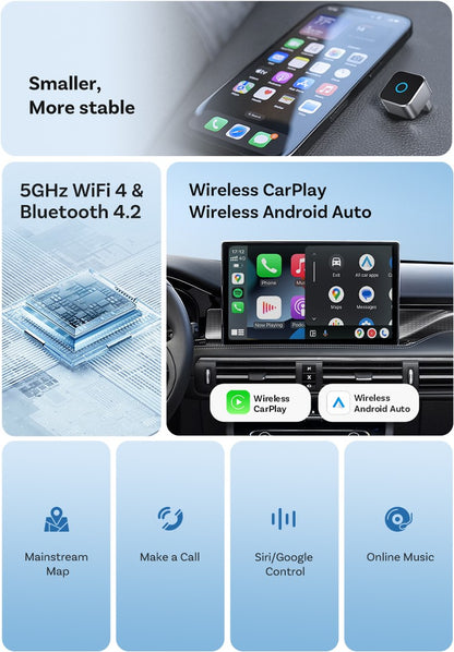 Xssive Wireless Adapter Car Play & Android Auto XSS-CP02A