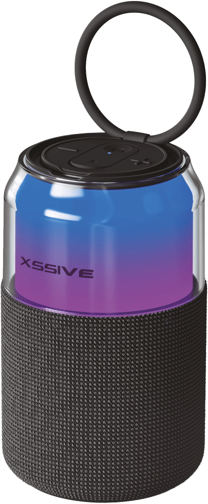 Xssive Wireless Portable Speaker XSS-BSP19BK - Zwart