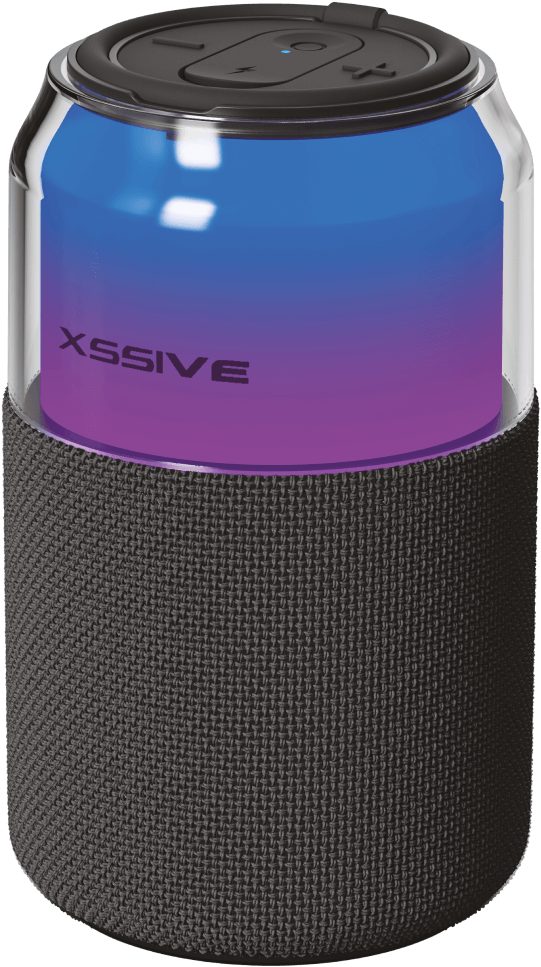 Xssive Wireless Portable Speaker XSS-BSP19BK - Zwart
