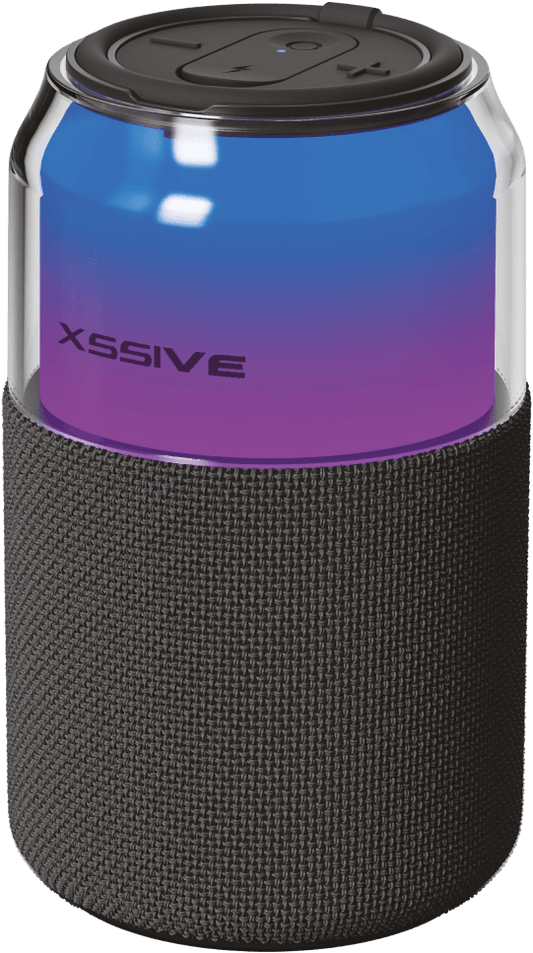 Xssive Wireless Portable Speaker XSS-BSP19BK - Zwart